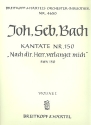 Nach dir Herr verlanget mich Kantate Nr.150 BWV150 Violine 1