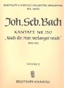 Nach dir Herr verlanget mich Kantate Nr.150 BWV150 Violine 2