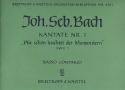 Wie schn leuchtet der Morgenstern Kantate Nr.1 BWV1 Orgel