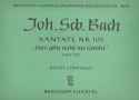 Herr gehe nicht ins Gericht Kantate Nr.105 BWV105 Orgel