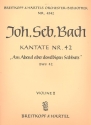 Am Abend aber desselbigen Sabbats Kantate Nr.42 BWV42 Violine 2