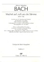 Wachet auf ruft uns die Stimme Kantate Nr.140 BWV140 Violine 2