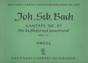 Wer da glaubet und getauft wird Kantate Nr.37 BWV37 Orgel