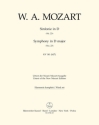 SINFONIE D-DUR FUER ORCHESTER, KV 162B (181) HARMONIESTIMMEN