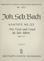 Mit Fried und Freud ich fahr dahin Kantate Nr.125 BWV125 Viola