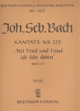 Mit Fried und Freud ich fahr dahin Kantate Nr.125 BWV125 Violoncello / Kontrabass