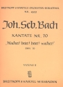 Wachet betet betet wachet Kantate Nr.70 BWV70 Violine 2