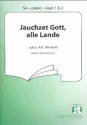 Jauchzet Gott alle Lande fr Frauenchor (SA), Streicher und Bc Partitur