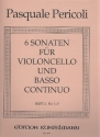 6 Sonaten Band 1 (Nr.1-3) fr Violoncello und Bc