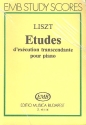 tudes d'execution transcendante fr Klavier Studienpartitur