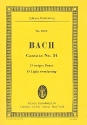 O ewiges Feuer o Ursprung der Liebe - Kantate Nr.34 BWV34 fr Soli, Chor und Orchester Studienpartitur