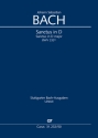 SANCTUS D-DUR AUS DER H-MOLL-MESSE BWV232,3  FUER GEM CHOR (SSSATB) UND ORCHESTER,  PARTITUR