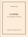 Canines per voce femminile e pianoforte