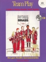 Rhythm and Brass Team Play (+Playalong-CD, edition for Bb instruments) for 5 part flexible instruments score