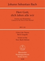 Herr Gott dich loben alle wir Kantate Nr.130 BWV130 Studienpartitur