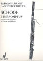 2 Impromptus fr Fagott und Klavier