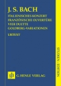 Italienisches Konzert, Franzsische Ouvertre, 4 Duette und Goldberg-Variationen fr Klavier