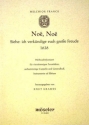 Noe Noe - Siehe: Ich verkndige euch groe Freude fr 6 stg Favoritchor cappella und bc Partitur