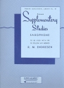 Supplementary Studies for saxophone