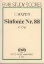 SINFONIE G-DUR NR.88 HOB.I:88 FUER ORCHESTER,  Studienpartitur JANCSOVICS, ANTAL, ED