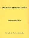 Deutsche Armeemrsche fr Blasorchester Spielmannspfeifen zu einigen Mrschen aus Band 1 und Band 2