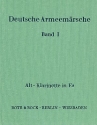 Deutsche Armeemrsche Band 1 fr Blasorchester Altklarinette in Es