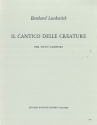 IL CANTICO DELLE CREATURE PER 8 CANTORI