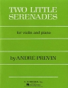 2 LITTLE SERENADES FOR VIOLIN AND PIANO