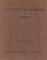 Deutsche Armeemrsche Band 3  Pauken