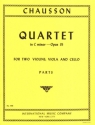 String Quartet c minor op.35 for string quartet parts