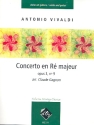 Concerto Re majeur op.3,9 pour violon et guitare,  parties