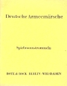 Deutsche Armeemaersche fr Blasorchester Spielmannstrommeln zu einigen Mrschen aus Band 1 und Band 2