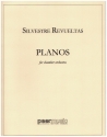 Planos for chamber orchestra score