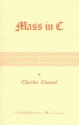 Mass c major for mixed chorus and organ score (la)