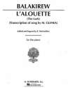 L'alouette for piano