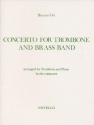 CONCERTO FOR TROMBONE AND BRASS BAND FOR TROMBONE AND PIANO