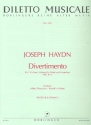 Divertimento Hob.II:C5 fr 2 Violinen, Cello (Viola) und Kontrabass