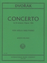 Concerto B Minor op.104 for viola and piano