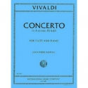 Concerto a minor F.VI:9 for flute and piano