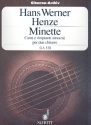 Minette fr 2 Gitarren Spielpartitur