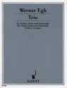 Trio A-Dur fr Violine, Viola und Violoncello Partitur und Stimmen