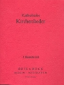 Katholische Kirchenlieder fr Blasorchester Klarinette 1 in B