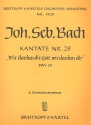 Wir danken dir Gott Kantate Nr.29 BWV29 Harmonie