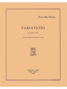 VARIATIONS POUR HAUTBOIS ET PIANO