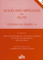 Scales and Arpeggios Grades 1-8 for flute