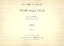 Messe solennelle G-Dur (Ccilien-Messe) fr Soli, gem Chor und Orchester Orgelstimme