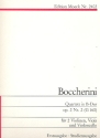 Streichquartett B-Dur op.2,2 G160  Stimmen