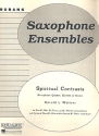 Spiritual Contrasts for 4-6 saxophones (AA(A)T(T)B) score and parts