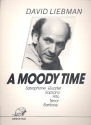 A moody Time for 4 saxophones (SATB) score and parts