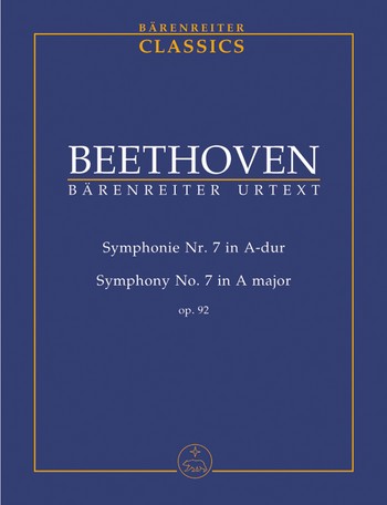 Sinfonie A-Dur Nr.7 op.92 fr Orchester Studienpartitur